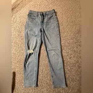 Light Wash Blue Madewell “The Perfect Vintage Jean” – Women’s Size 27 | Like New